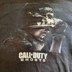 M boys Call of Duty Ghosts black tee